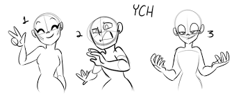 Ych 05 2 3 Open By Clovertoon Deviantart Drawings Drawing Base Drawing Reference Poses