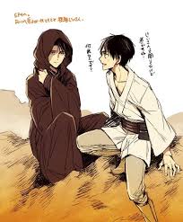 Rivaille Levi X Eren Jaeger Eren Jaeger Eren E Levi Star Wars