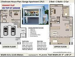 The floor plan is open with the kitchen. Granny Flat Over Garage Design Apartment Over Garage 2 Car Garage With Living Space Above Plans Full Architectural Concept Home Plans Includes Detailed House Plans Book 1765 English Edition Ebook Morris