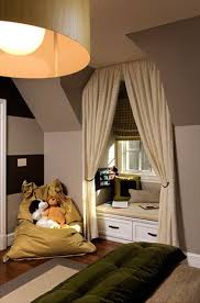 Maybe you would like to learn more about one of these? Curtains And Shade In Dormer Window With Seat Bedroom Window Seat Dormer Windows Bedroom Windows