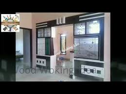 wooden partition between living room
