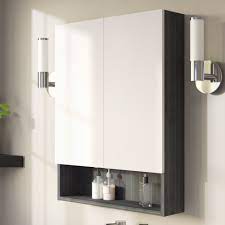 Use provided remote control for tv. Royalpurplebathkitchen Maryalice Modern 23 5 W X 31 H Wood Surface Mount Medicine Cabinet Wayfair