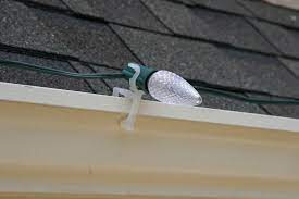 Attaching from this point will also allow for higher hanging as it is usually at a similar height to the roof's base. Christmas Light Clips Guide