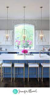 Rated 5 out of 5 stars. Neo Traditional Brass Lantern Pendants Open Concept Kitchen Makeover Kitc Kitchen Accessories Decor Rustic Kitchen Decor Lighting Fixtures Kitchen Island