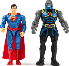 Sort by popularity sort by name sort by cost. Dc Comics 4 Inch Superman Vs Darkseid Action Figure 2 Pack With 6 Mystery Accessories Adventure 1 Walmart Com Walmart Com