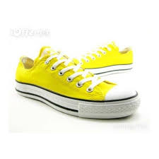 Black And Yellow Converse Shoes Posh Swaps Com Clothes Swap Website Buy Sell Second Hand And Liked On Polyvore Featuring Shoes Sneakers Co With Images Yellow Sneakers Yellow Converse Converse