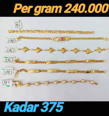 Emas jenis ini biasanya ditemukan kode 585 (khusus untuk beberapa emas putih), 700 dan 750. Facebook