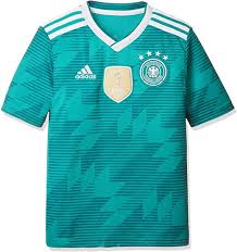 Wir haben offizielle deutschland trikots, dfb auswärtstrikot 2021 und shirts für alle fans. Adidas Unisex Kinder Dfb Away Jersey 2018 Trikot Amazon De Bekleidung