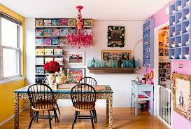 Choose some retro frames to evoque a vintage inspired decor style. Colorful Zest How To Add Retro Glam To Your Dining Room