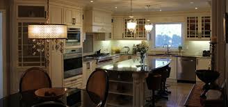 Traditional Kitchen With Antique White Custom Kitchen Cabinets By Millo Kitchens And Baths Missisissauga Ontario