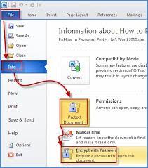 Here is an overview of the process. How To Unlock A Password Protected Ms Word Document