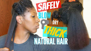 An alternative method is to use a today, the brazilian blowout or brazilian hair straightening is a method used by professional hair. How To Safely Blow Dry Thick Kinky Natural Hair Reduced Manipulation Breakage Youtube