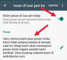 Maybe you would like to learn more about one of these? Cara Mengaktifkan Fitur Balas Pesan Otomatis Di Whatsapp Business