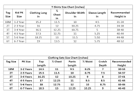 Size Chart Au Shop You Dream We Deliver