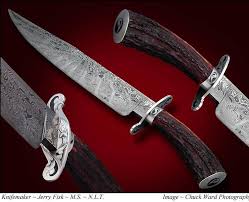Fisk Knives Couteau De Chasse Couteau De Survie Coutelier Forgeron En Damas Forge Forgeron Couteaudamas Bricolage Br En 2020 Couteau De Chasse Couteau Chasse