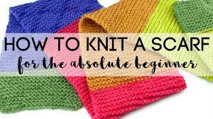 Continental combined of the western knit/eastern purl variety. How To Knit A Scarf For The Absolute Beginner Youtube