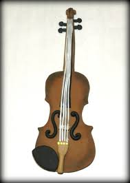5 Edible Fondant Violin Cake Topper Violine Kuchen