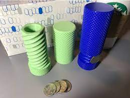 Knurled On The Outside Twist Container On The Inside The Top Will Spin In To Place From Gravity Alone 3d Printing Diy 3d Printed Objects 3d Printing Projects