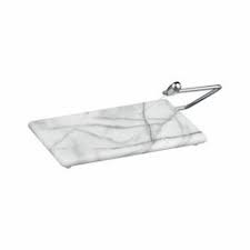 Slicer cuts through hard or soft cheese. French Kitchen Marble Cheese Board With Slicer Crate And Barrel Uae