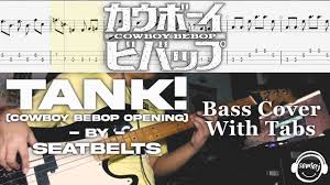 Formula in degree of c bebop minor scale : Seatbelts Tank Cowboy Bebop Opening Bass Cover With Tabs Youtube