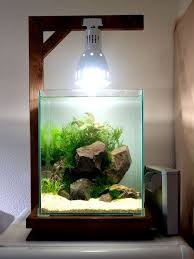 Awesome Nano With A Great Diy Light Stand Aquarium Fish Nano Aquarium Aquascape Aquarium