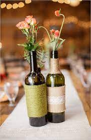 Charming Rustic Fall Wedding Wine Bottle Wedding Centerpieces Wedding Bottles Wedding Wine Bottles