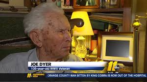 105-year-old Fayetteville vet has timeless message for Memorial Day