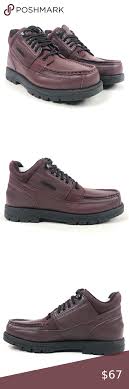Rockport Xcs Marangue Burgundy Ankle Boots A12953 In 2020 Burgundy Boots Ankle Ankle Boots Leather Ankle Boots