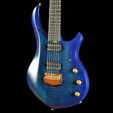 Quick comparison between music man majesty and artisan, recorded through the same chain. Ernie Ball Music Man John Petrucci Artisan Majesty Azzurro Blue Wild West Guitars