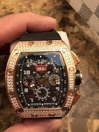richard mille gold and diamond watch brand rm 011 diamond watch richard mille watch brands