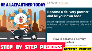 Find out where your ordered package is right now. Lazada Delivery Partner Paano Mag Apply As Lazada Rider Or Driver 2020 Youtube