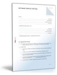 Überblick, was in einem saas vertrag geregelt sein sollte tipp 2: Software Service Vertrag Vorlage Zum Download