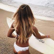 Best Sport Hairstyles For Girls Beach Waves Ideas Beach Girls Surf Girls Surfing