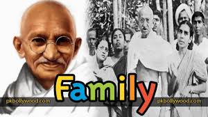 Mahatma Gandhi Family With Sons Parents Sister Wife Other Family Members Celebrities Family