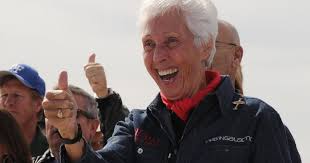 The aviation pioneer was once denied a chance to become an astronaut because of her gender. Wally Funk Legendary Aviation Pioneer To Join Jeff Bezos For Trip To Space Cbs News