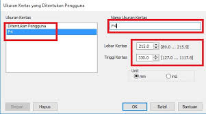 Cara menambahkan ukuran kertas f4 pada setelan printer canon ip2770. Cara Menambahkan Ukuran Kertas F4 Di Printer Epson Kemejingnet