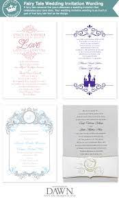 Fairy Tale Wedding Invitation Wording From Www Invitationsbydawn Com Disney Wedding Invitations Fairytale Wedding Invitations Wedding Wording