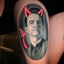 Not to spoil anything but brendon urie was the cause of why the beatles broke up :/ pic.twitter.com/qyq3lc9tv5. Hey Look Ma I Made It Tattoo By Jaredbent Tattoos Tattoos Panic At The Disco Hush Hush