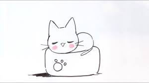 Dessiner Un Chat Facilement 7 Dessiner Un Chat Kawaii Sur Un Oreiller Japonais Methode Facile Youtube