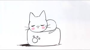 Tutoriel de dessin dessin manga dessin chat dessin peinture dessin dessins faciles comment learn to learn how to create a chat message with css. Dessiner Un Chat Facilement 7 Dessiner Un Chat Kawaii Sur Un Oreiller Japonais Methode Facile Youtube
