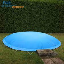 Begehbare poolabdeckungen dienen auch der sicherheit. Aufblasbare Schwimmbadabdeckung Fur Rundbecken 550cm Winterabdeckung Winter Pool Schwimmbecken Poolabdeckung