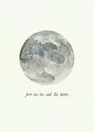 Just Me Her And The Moon One Direction Songs Lyric Art One Direction Lyrics