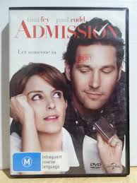 ADMISSION (DVD, 2013) Tina Fey, Paul Rudd, Nat Wolff, Gloria Reuben, Ann  Harada $9.89