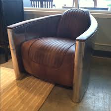 Aviator Leather Man Cave Chair Poltrona Decoracao Ideias De Design