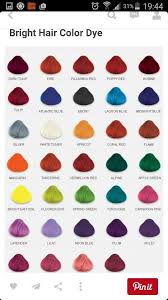 Hair Color Chart In 2019 Hair Color Hair Dye Colors