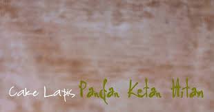 Cake Lapis Pandan Ketan Hitam Hitam Pasta Ide