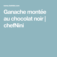 Epingle Sur Ganaches