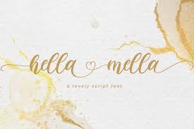 No character map needed, for these fonts you simply type characters like   or ( ) to add… Hella Mella A Lovely Script Font 667817 Calligraphy Font Bundles