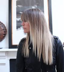 Long Stick Straight Bronde Hair With Light Blonde Balayage And Long Bangs Balayage Hair Blonde Long Balayage Hair Balayage Hair Brunette Long