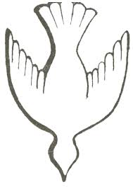 Descending Dove Clipart Cross4 Gif 322 455 Clip Art Art Images Dove Images